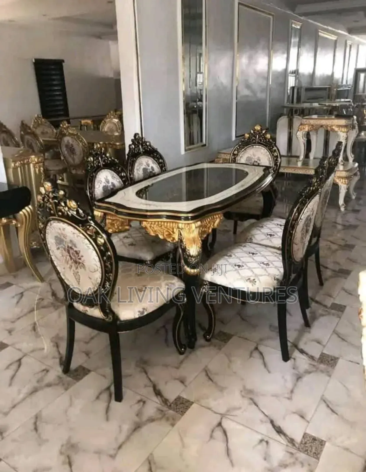 6 Seater Marble Dining Sets