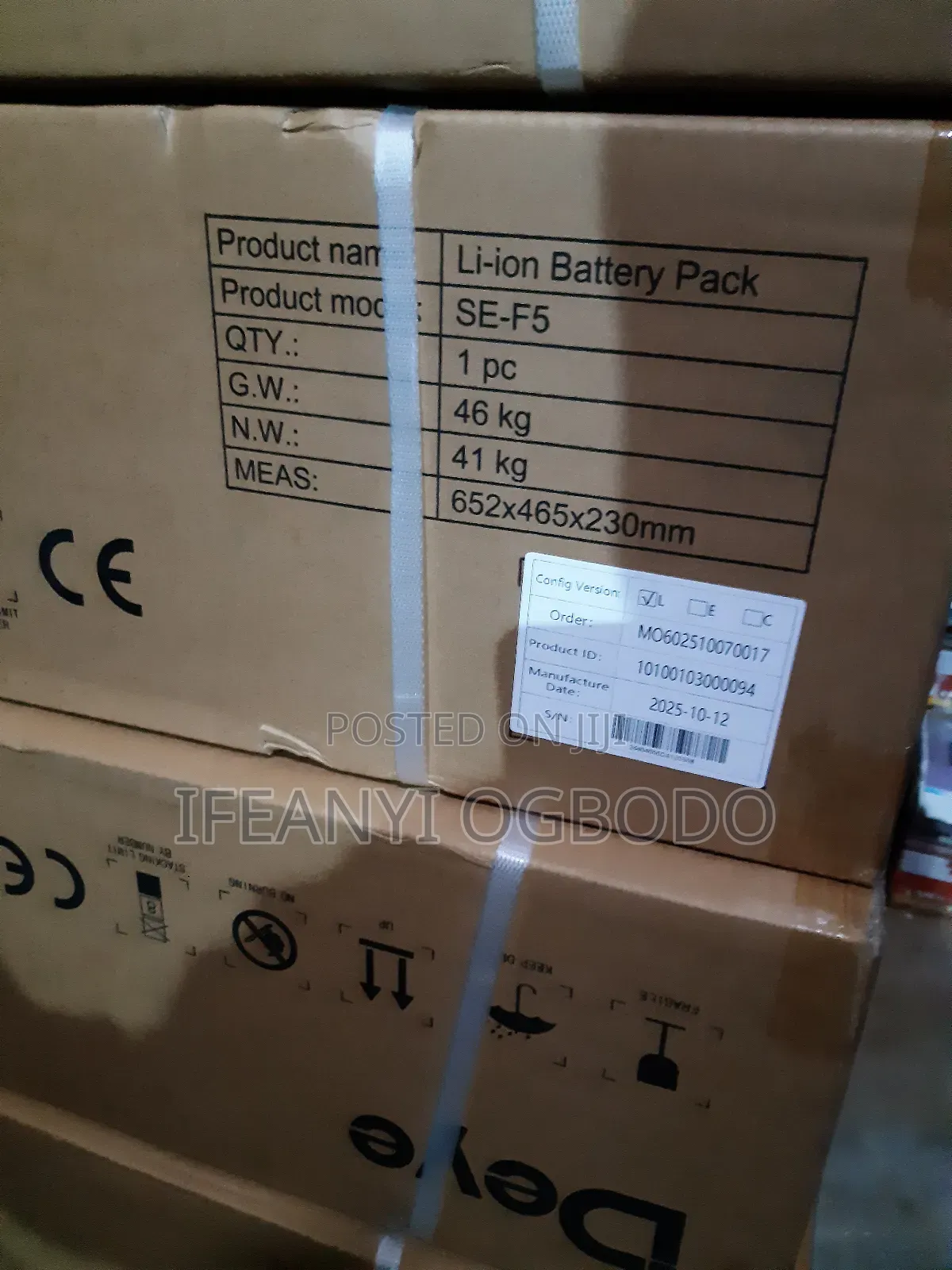 5kwh 51.2v Deye