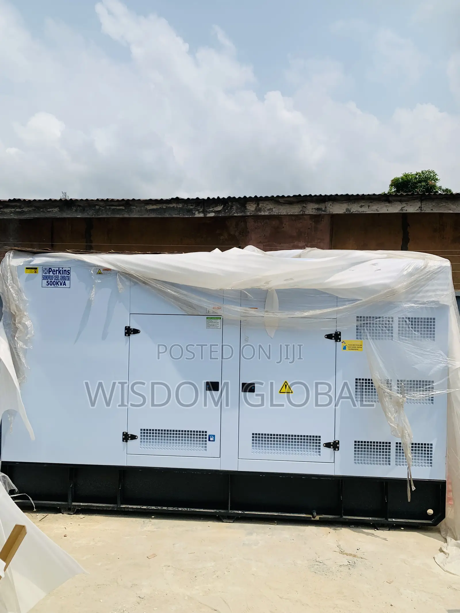 Original 500kva Perkins Generator