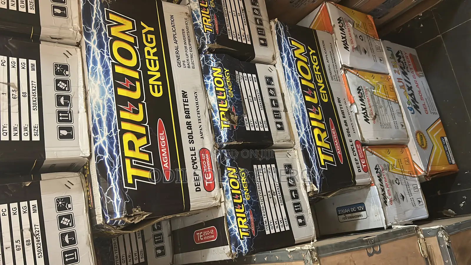 240ah Trillion Gel Batteries