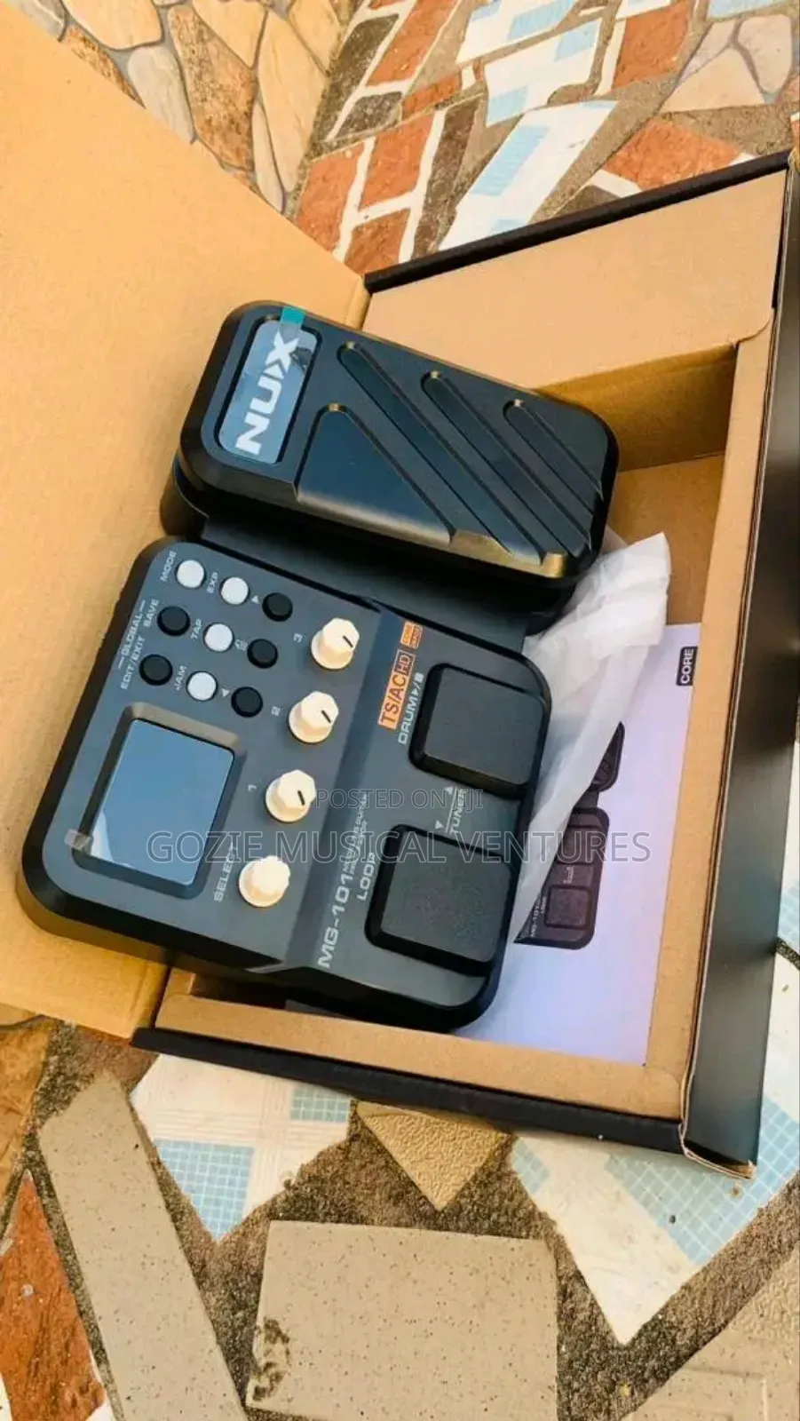 Nux Mg- 101 Black Colour