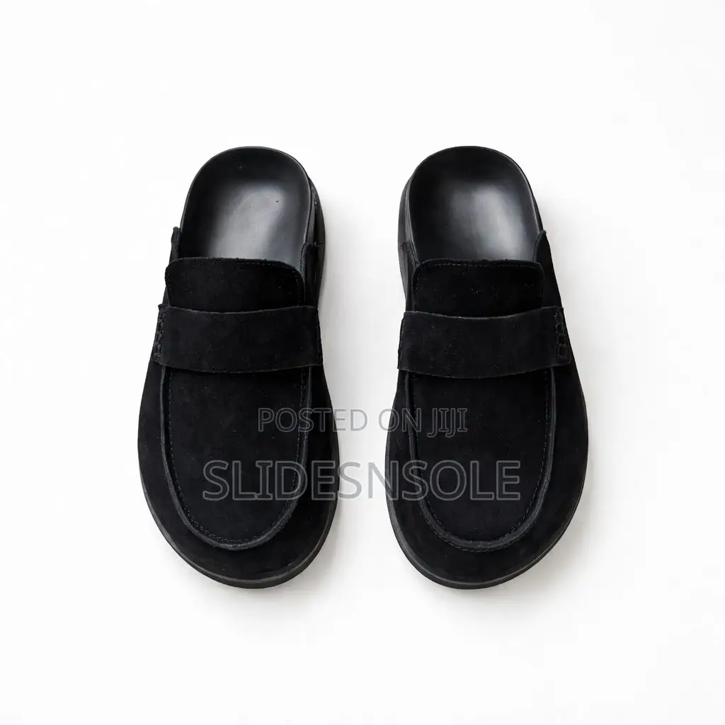 Noirflex Suede Mules