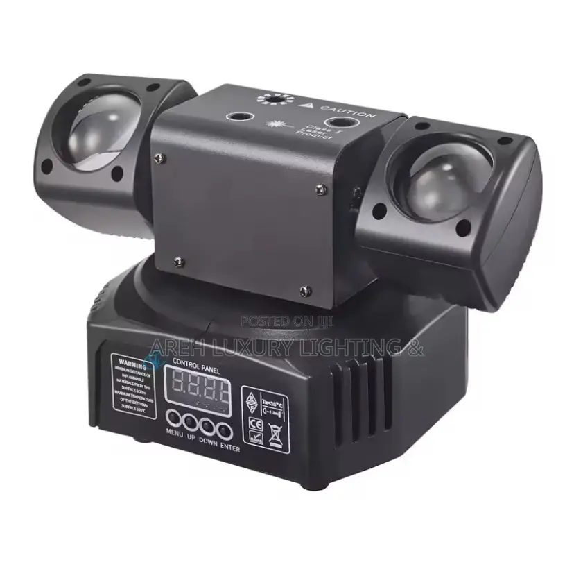 Colorful 60w Rgbw Stage Effect Light Remote Control Self-propelled