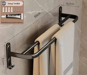 Bathroom Shelf Toilet Towel Rack