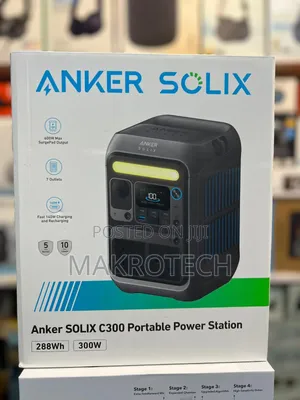 Anker Solix C300 Portable Power Station - 288wh | 300w