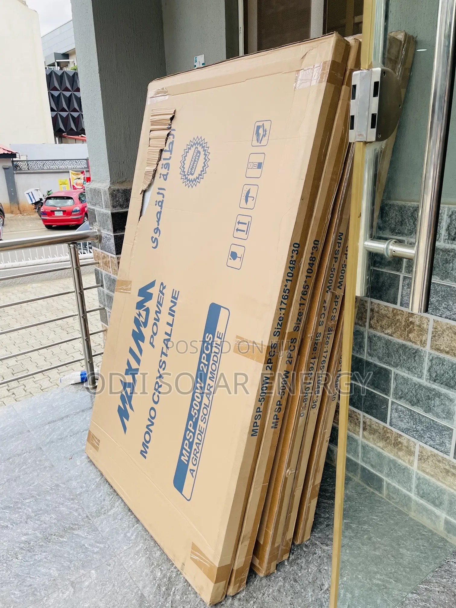 500w Maximum Power New Solar Panel