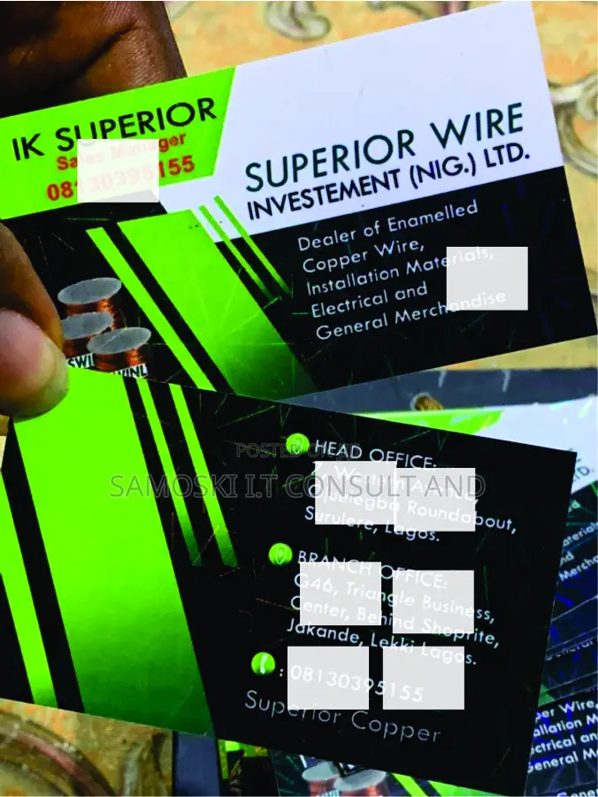 Transparent Complimentary Cards Regular Printing