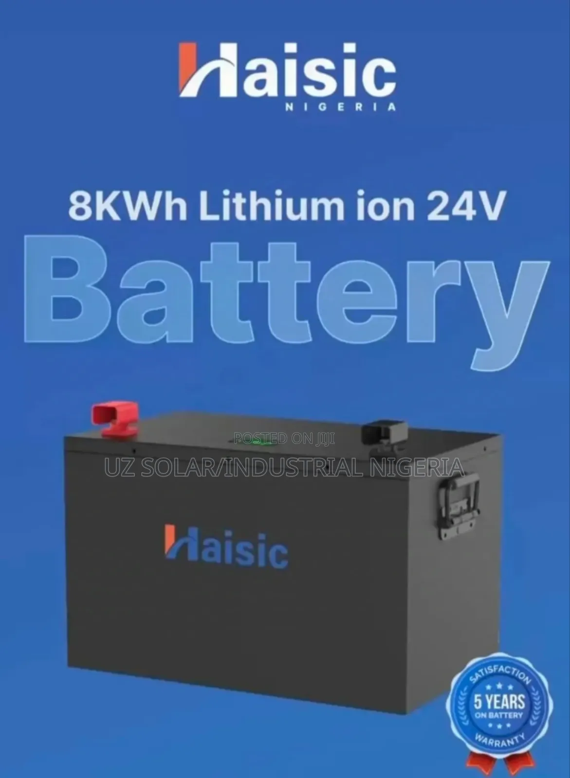 Hasic 8kwh 24v Lithium Battery