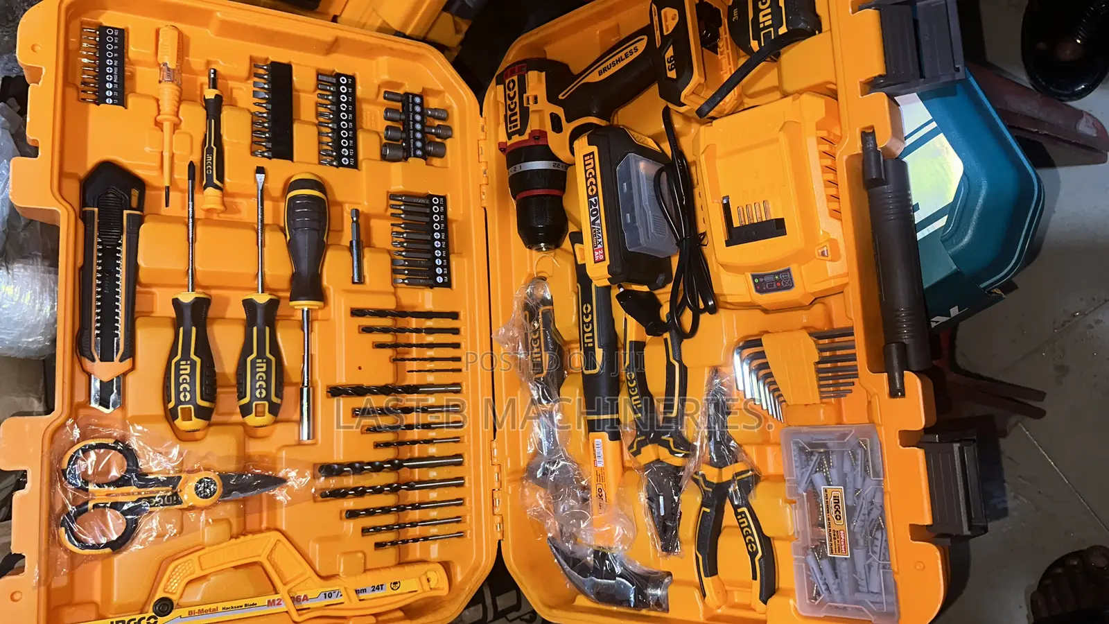 Full Set of Ingco Tool-Box
