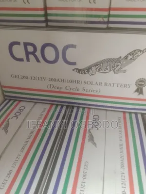 Croc Dry Cell Battery 200ah 12v