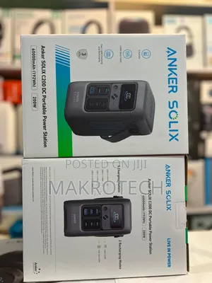 Anker Solix C200 Dc Portable Power Station - 192wh | 200w