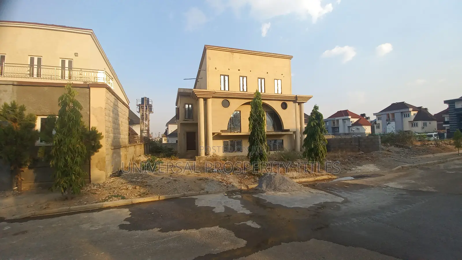 Carcass Fully Detached Duplex For Sale In Dakwo, Abuja