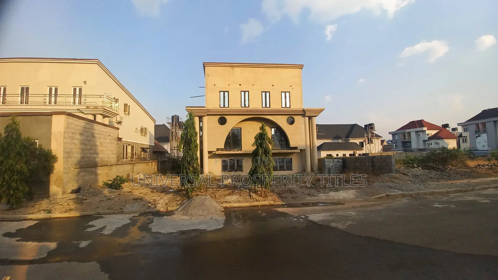 Carcass Fully Detached Duplex For Sale In Dakwo, Abuja