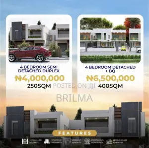 4 Bedroom Semi Detached Estate Plots in Lugbe