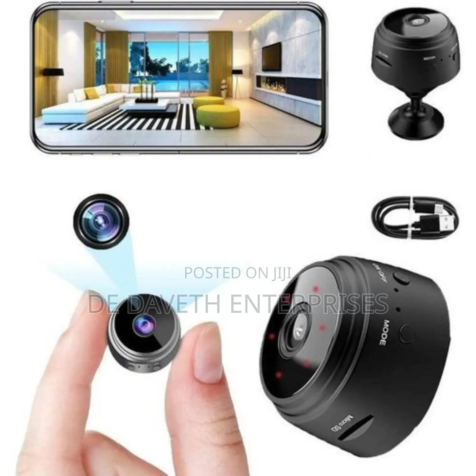 A9 Surveillance Hidden Camera