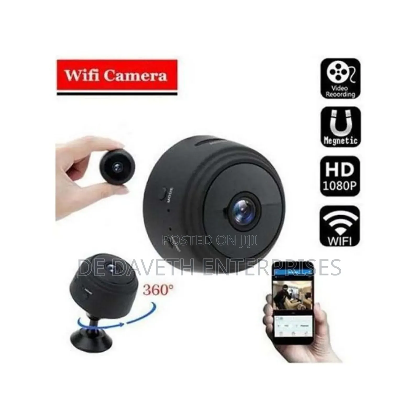 A9 Surveillance Hidden Camera