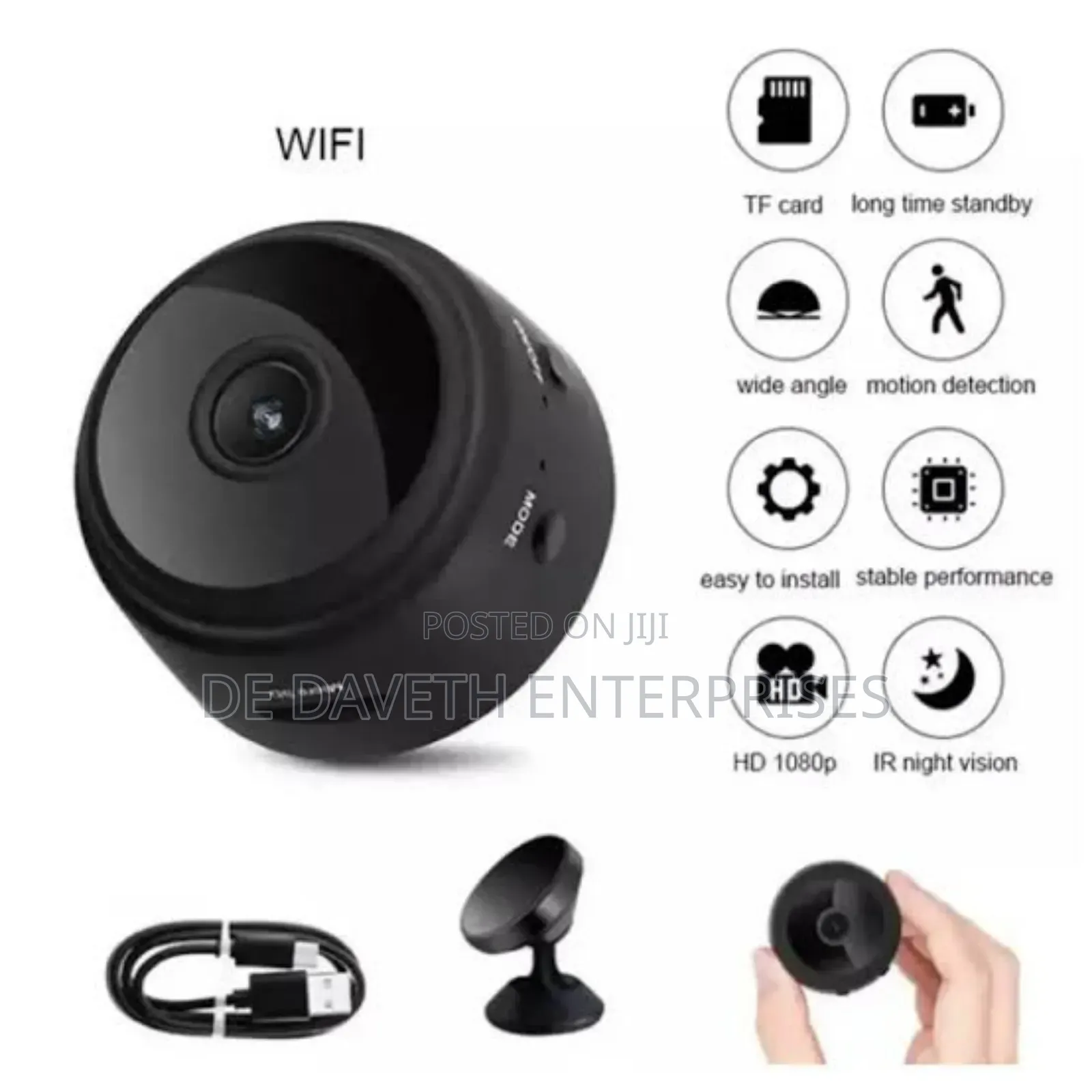 A9 Surveillance Hidden Camera