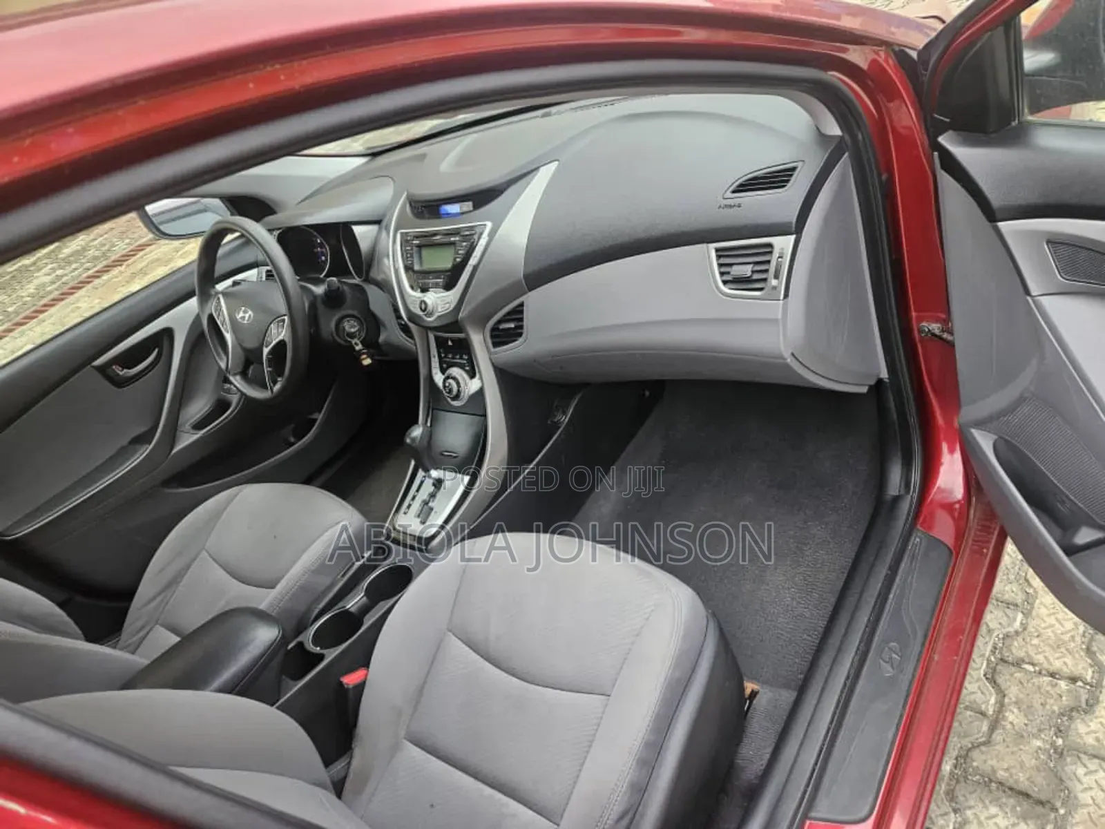 Hyundai Elantra GLS 2012 Red