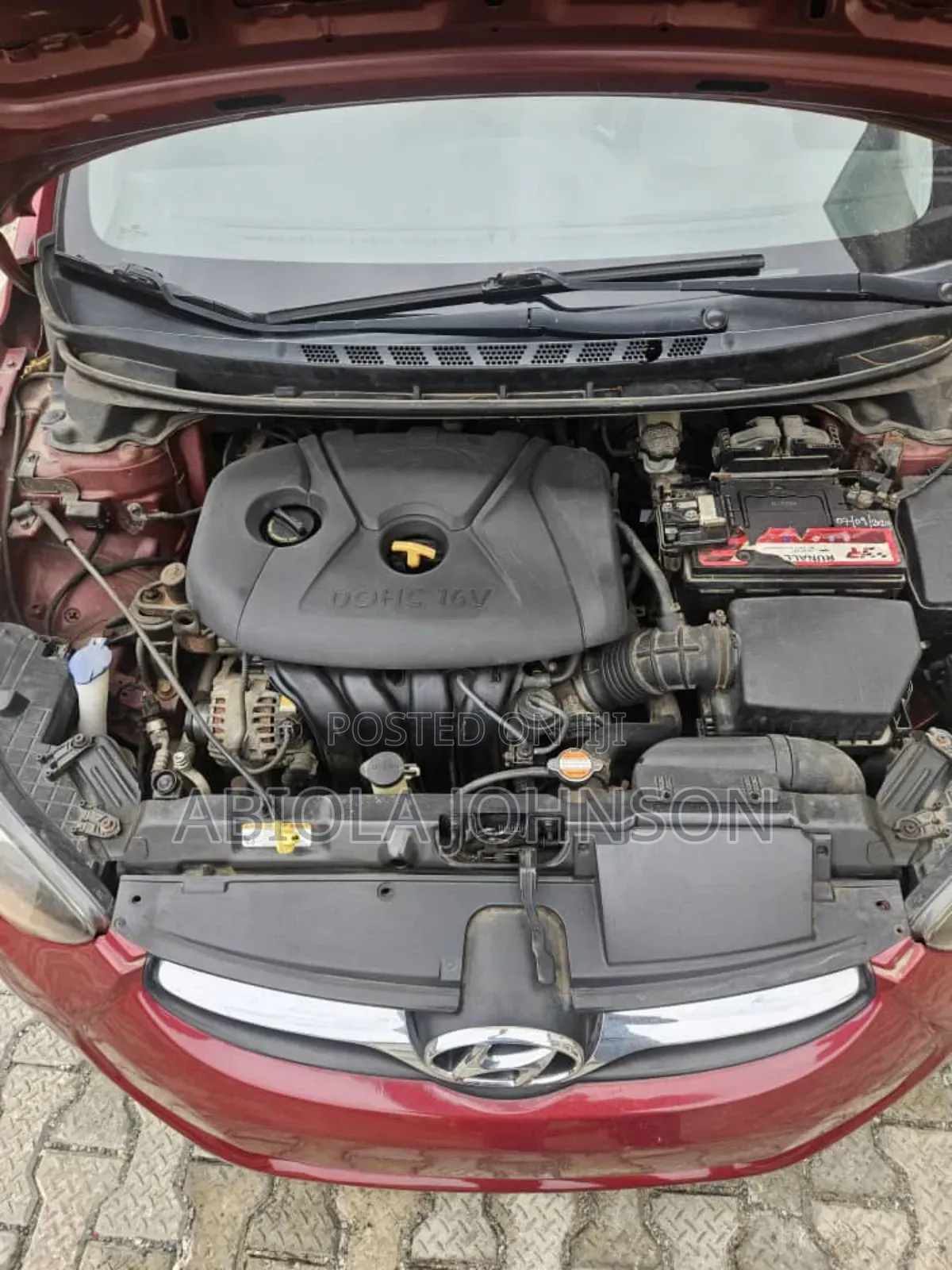 Hyundai Elantra GLS 2012 Red