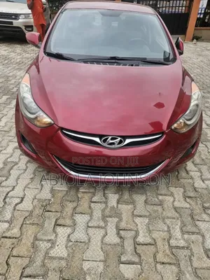 Hyundai Elantra GLS 2012 Red