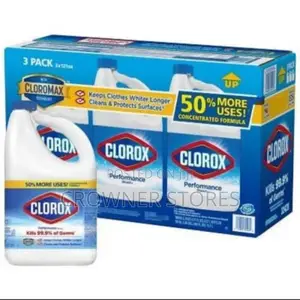 Clorox Concentrated Disinfecting Bleach 3.58 L - Pack of 3
