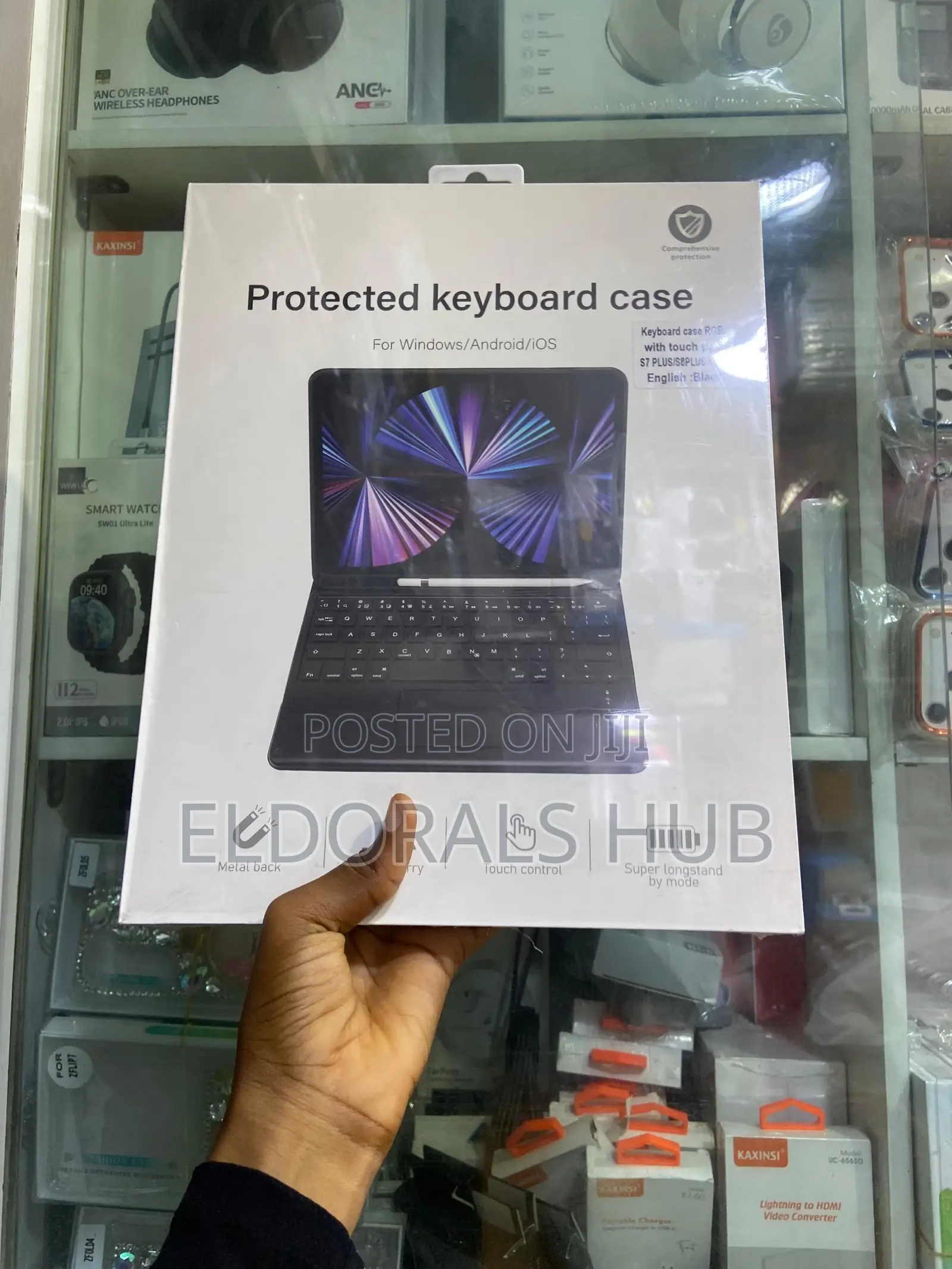 Protected Keyboard Case With Touchpad for Ios Android A9+/11