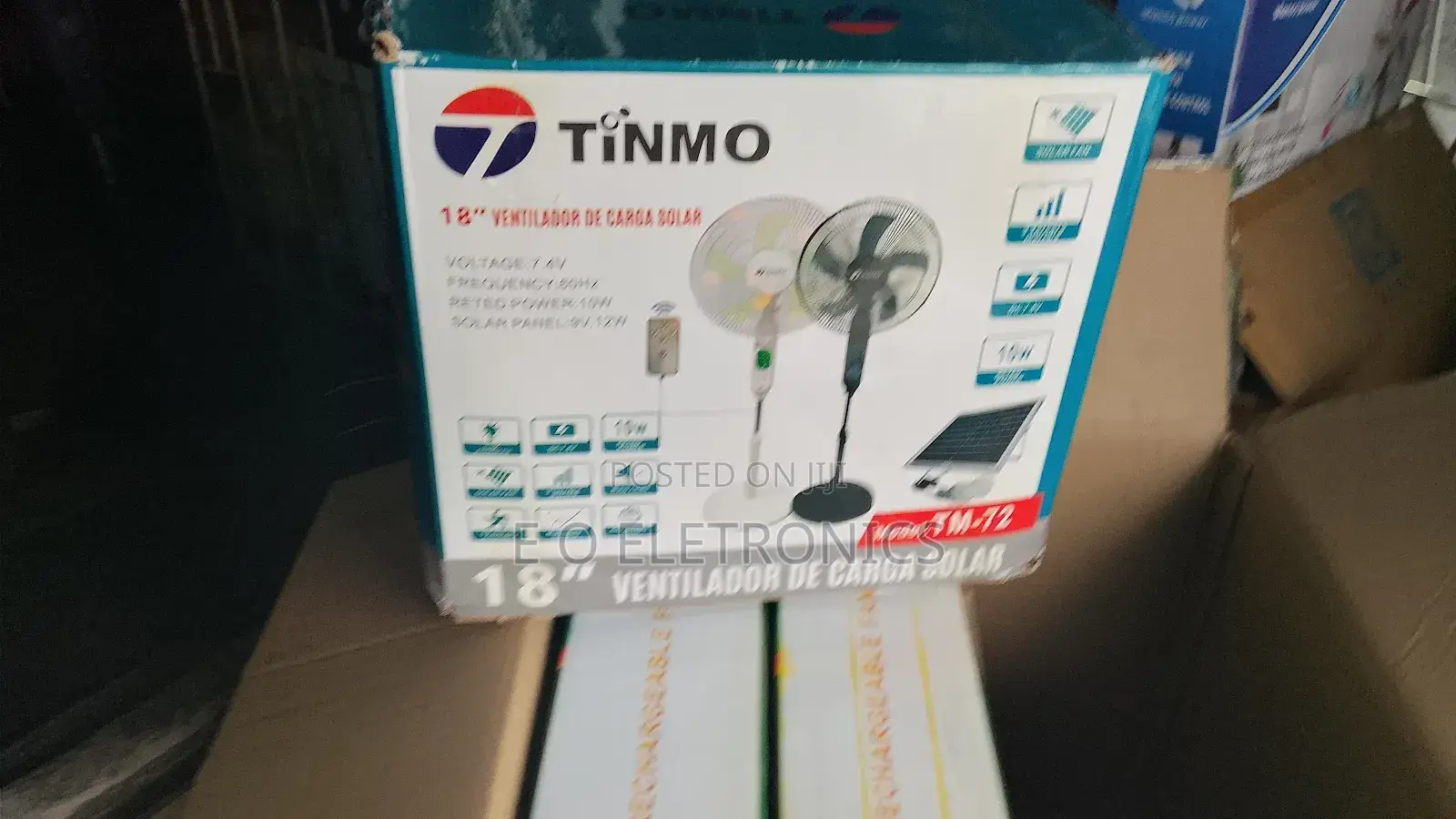Rechargeable Standing Fan