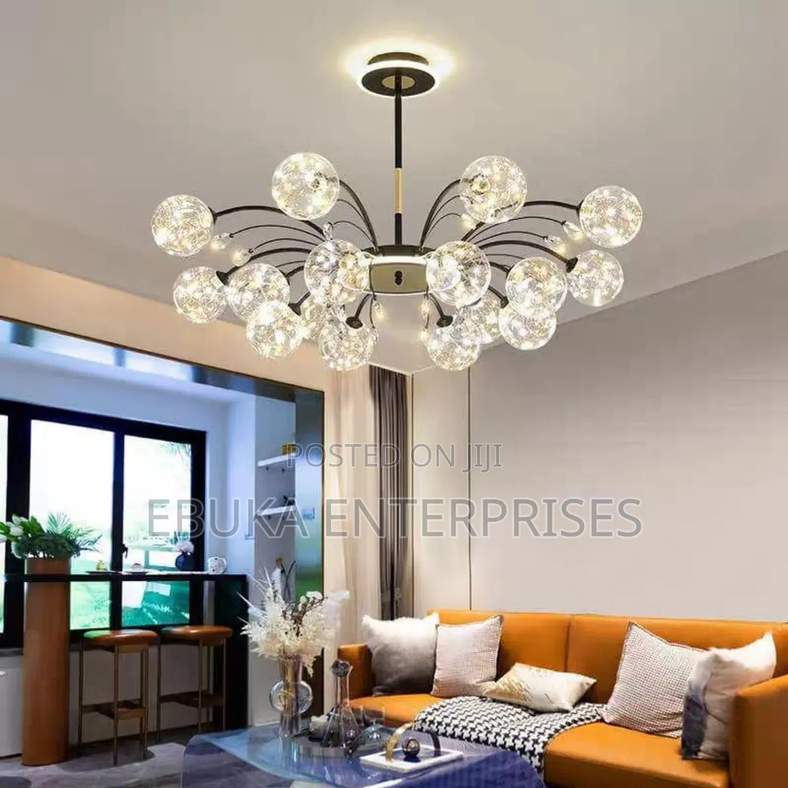 Glass Chandelier