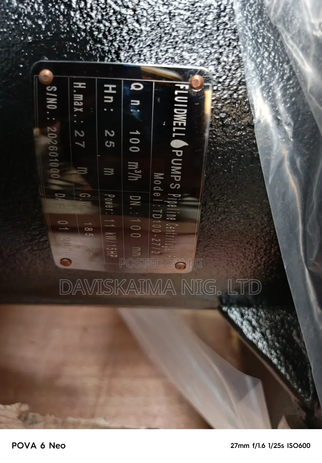 Fluidwell Inline Circulation Pump