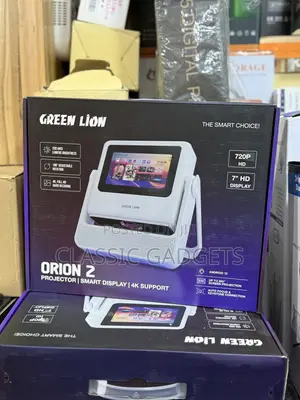 Green Lion Orion 2 Smart Projector With Smart Screen And Support -