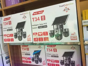 Affordable Triple Lens Solar PTZ Camera –Security Camera | Enugu State