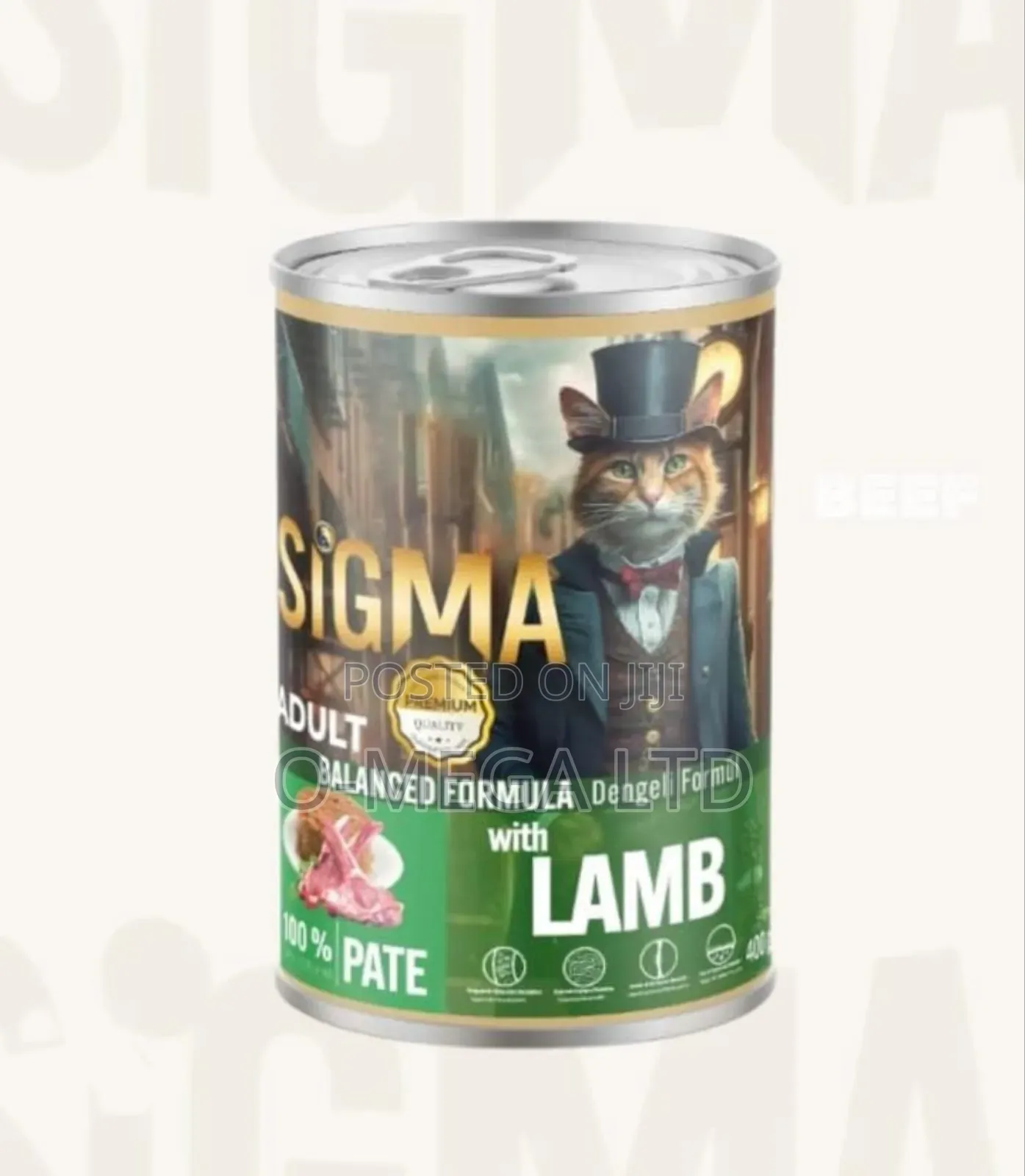 Sigma Cat Wet Food (Chicken, Salmon,Lamb and Beef)