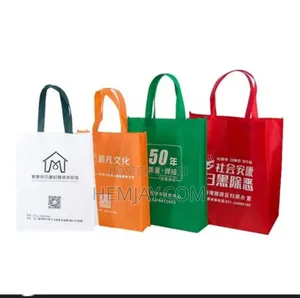 (12pcs) Printable Fabric Shopping Bags "Available in Any Colors"