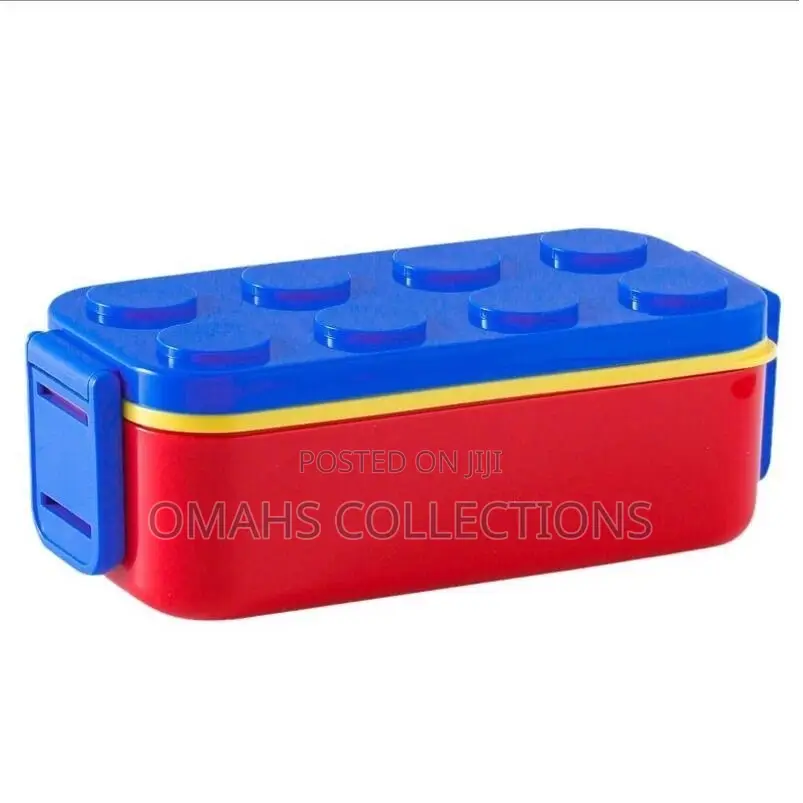 Multiple Compartment Bricks Lunchbox