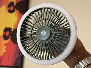 Dp-1440 Portable, Rechargeable Camping Fan With Led Lighting