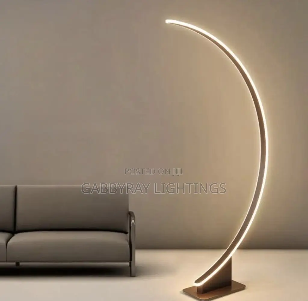 C-Shaped Curved Floor Lamp