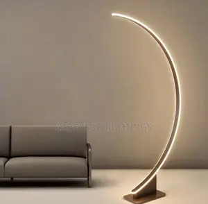 C-Shaped Curved Floor Lamp