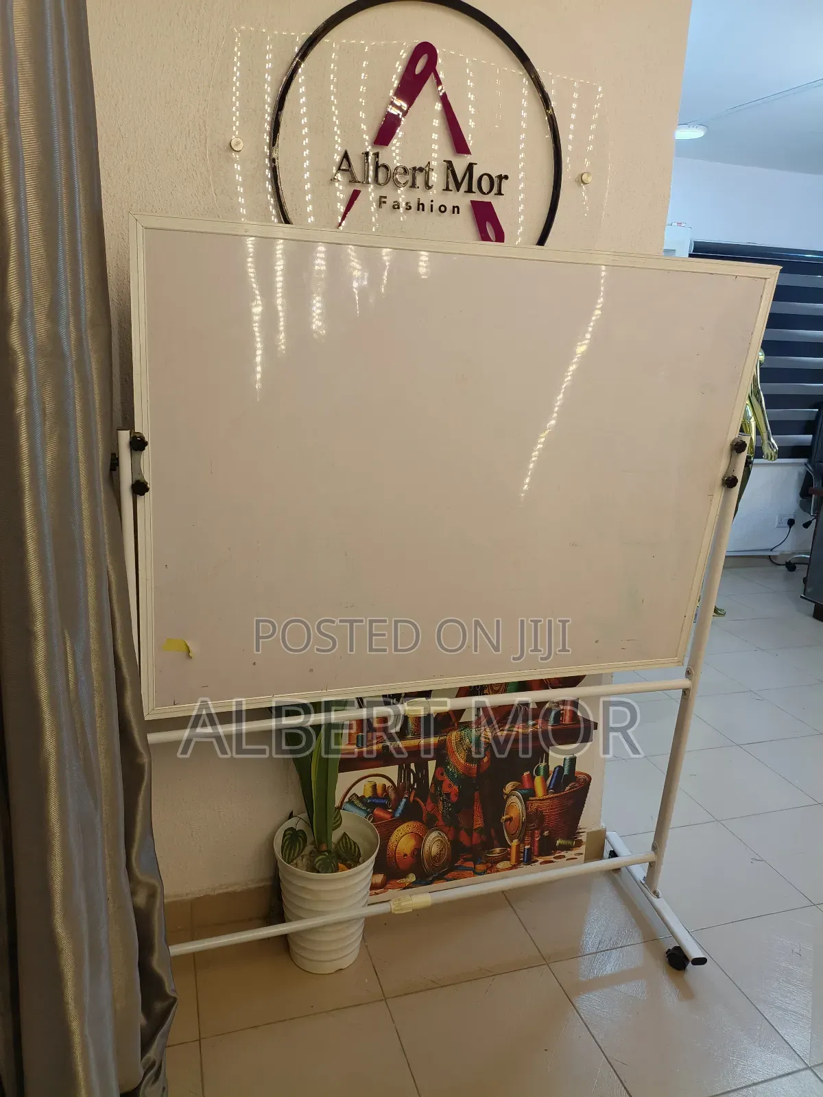 Mobile White Board With Stand