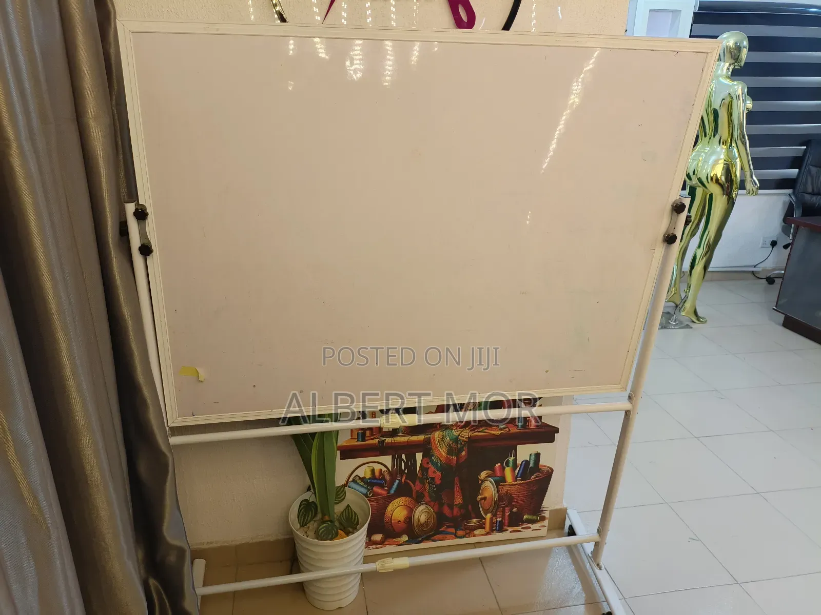 Mobile White Board With Stand