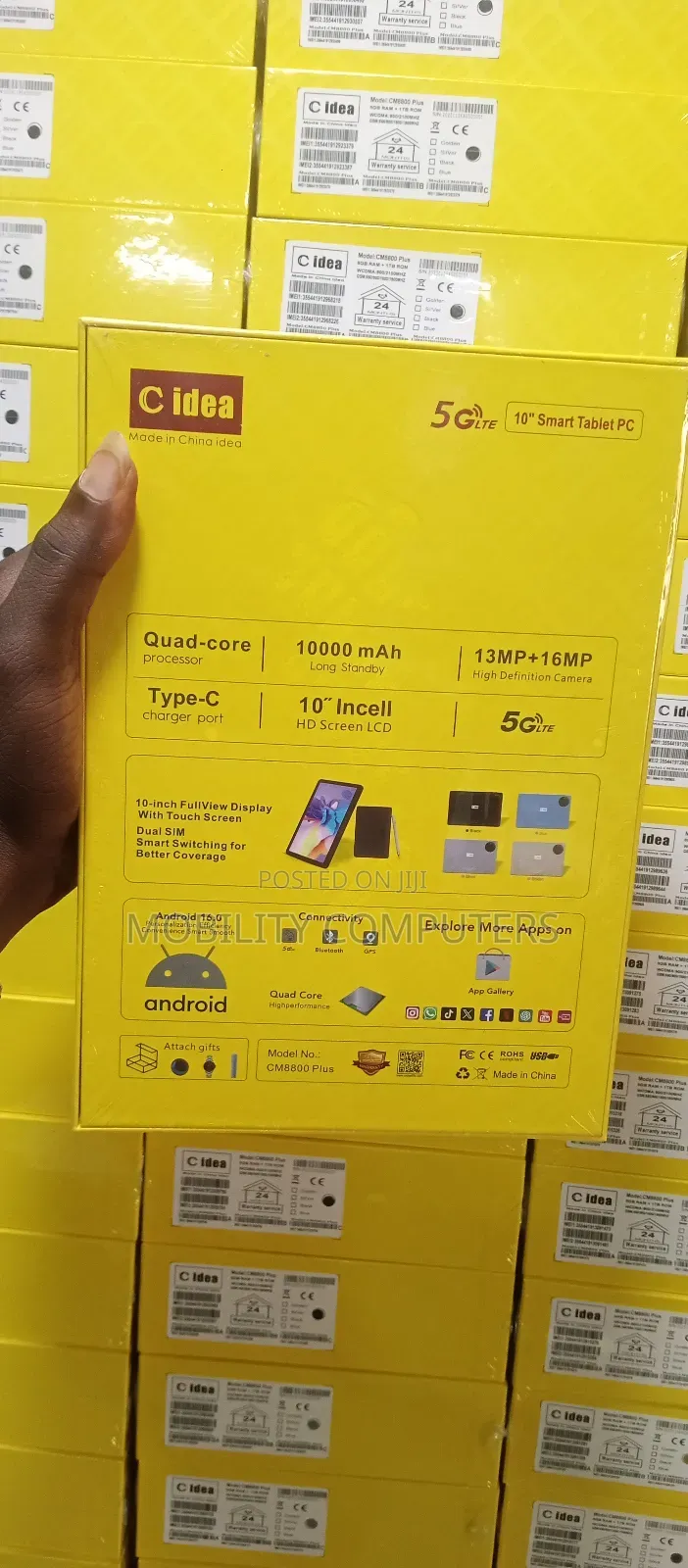 New C idea CM8000 Plus 1 TB Silver