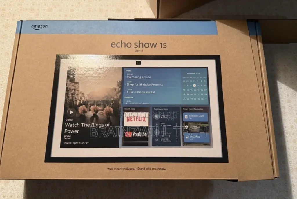 Amazon Echo Show 15 | 2nd Generation Smart Display Speaker