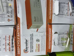 Raysolar 200ah Deep Cycle Gel Battery