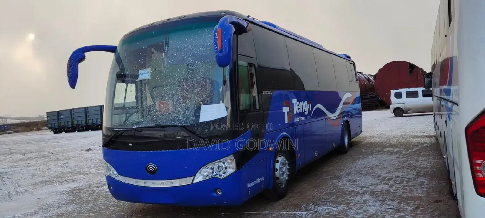 Yutong Sightseeing Bus 2020 Blue