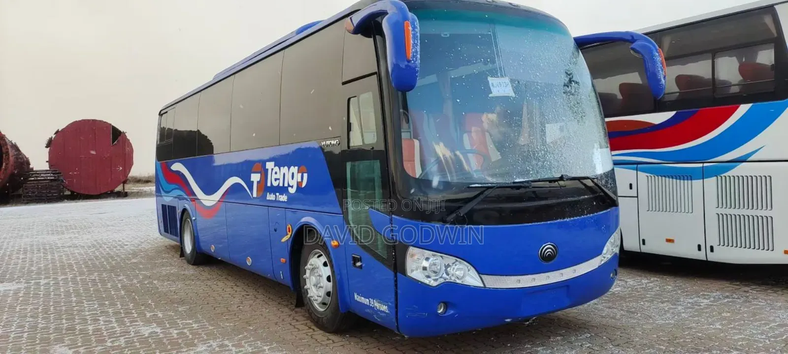 Yutong Sightseeing Bus 2020 Blue