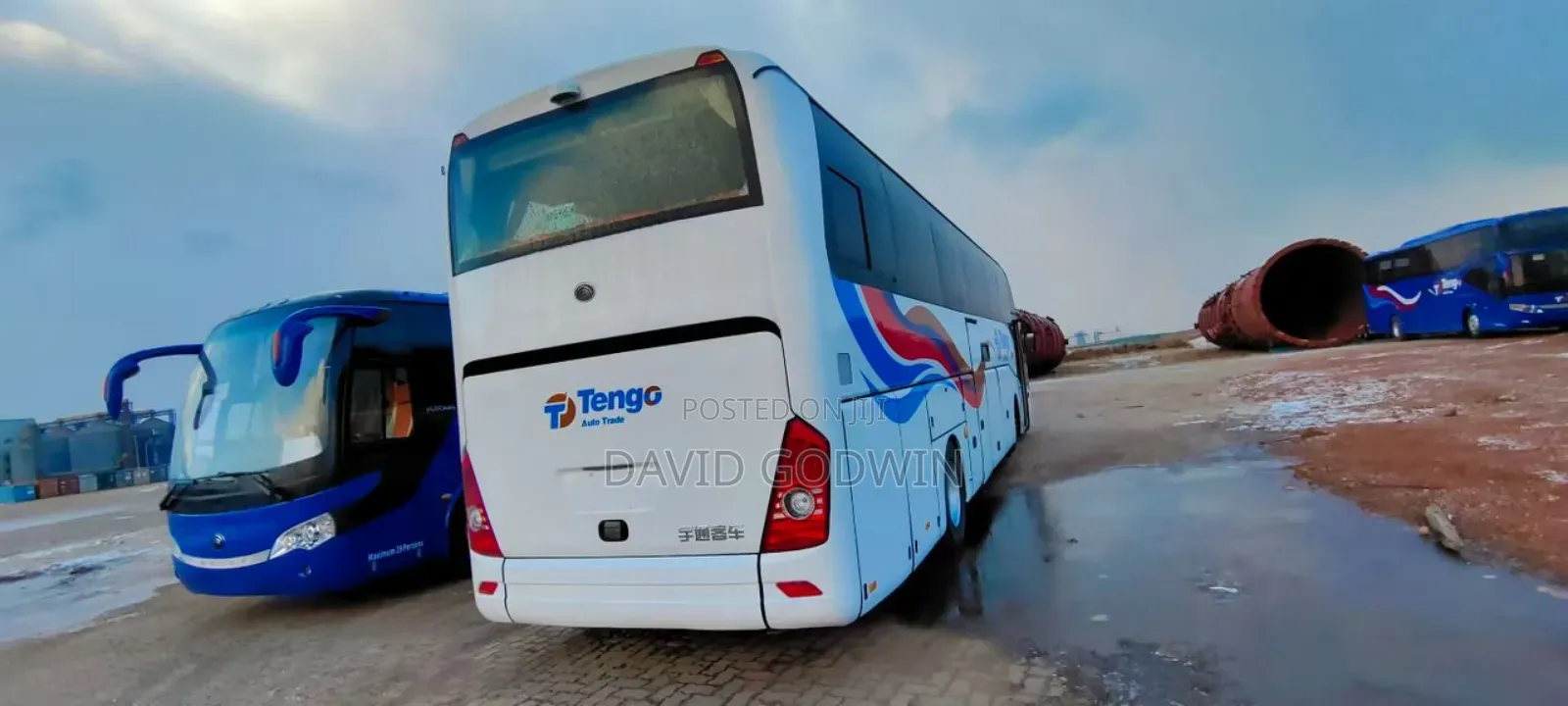 Yutong Sightseeing Bus 2020 Blue