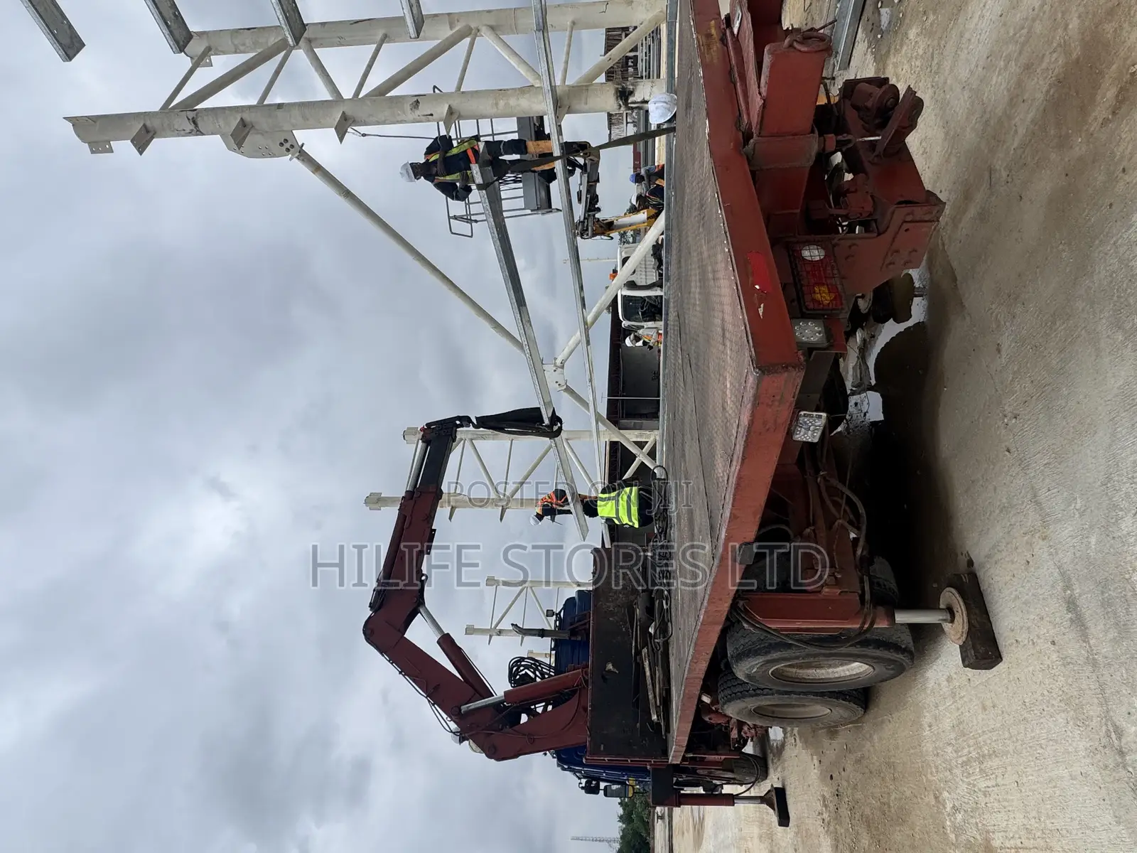 17tons Haib Truck (Self Loader) Available for Rental