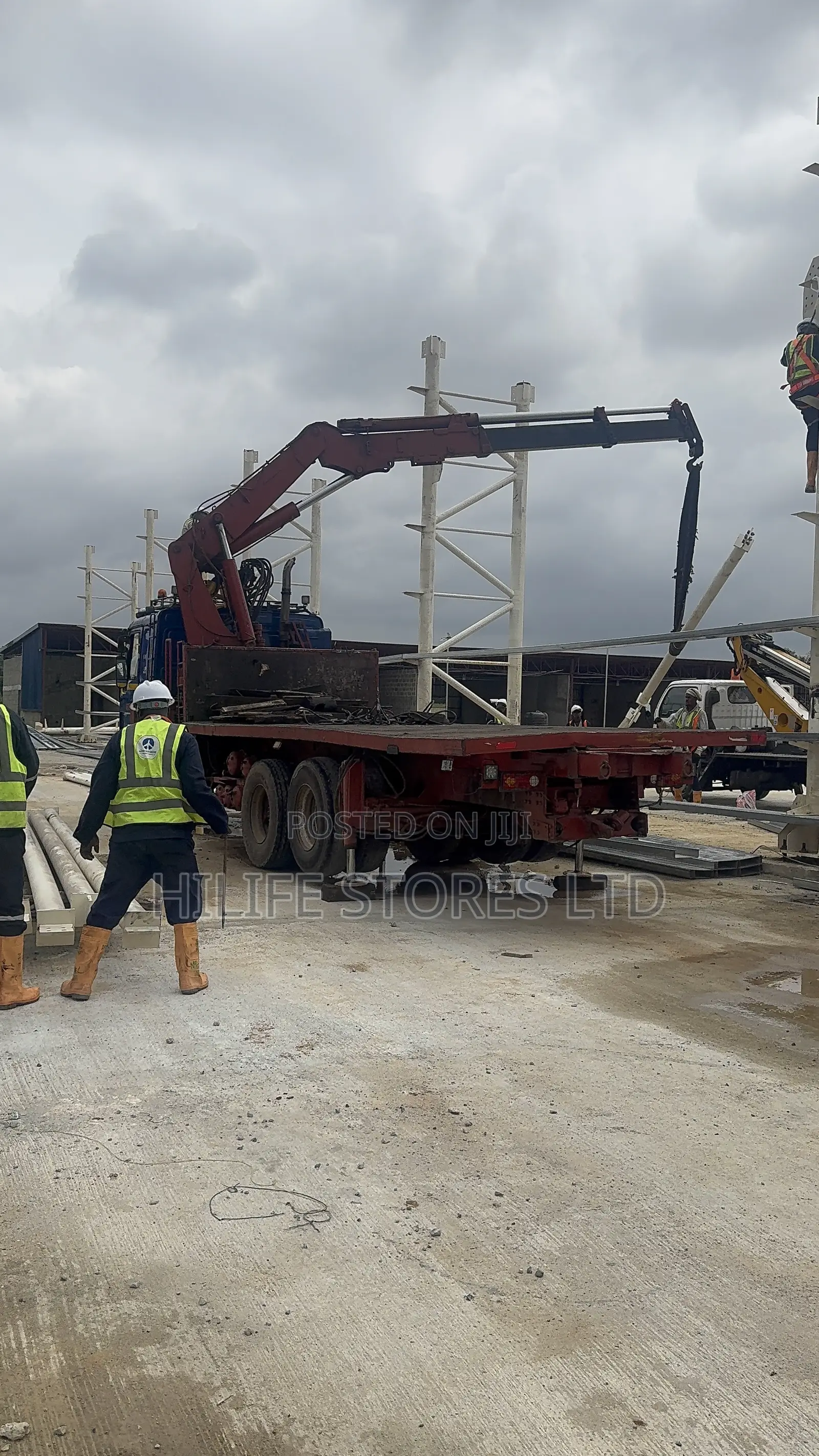 17tons Haib Truck (Self Loader) Available for Rental