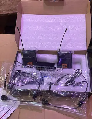 JBL Wireless Overhead and Lapel Mic 2in1