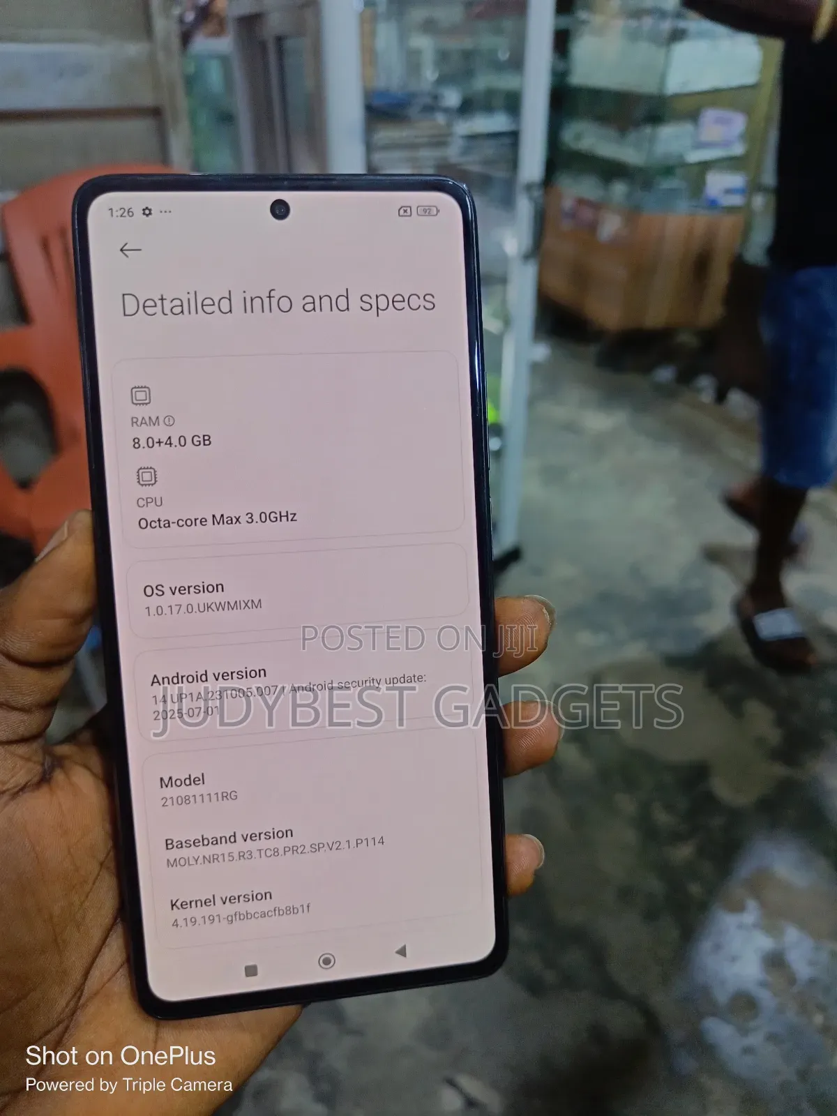 Xiaomi 11T 256 GB Black