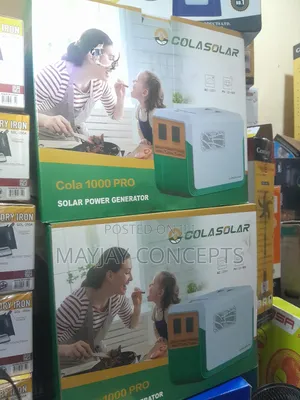 Cola 1000pro Solar Generator| 1kwh Backup Power, Portable Reliable!